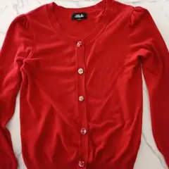 #JILL by JILLSTUART 赤 長袖カーディガン