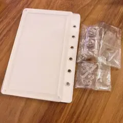 シェイカーノート シャカシャカシール帳 a7 6穴 おはじきシール収納等に