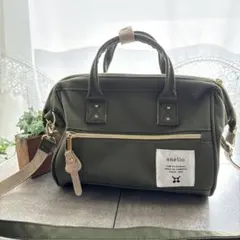anello オリーブグリーン ショルダーバッグ