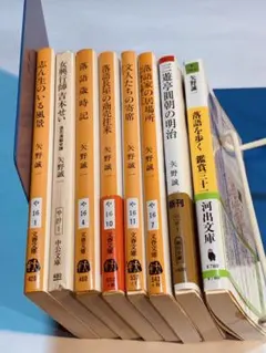 矢野誠一　落語家関連文庫本　八冊セット