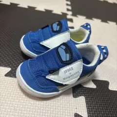 [美品]IFME ベビーシューズ 12.5cm かがやき ブルー