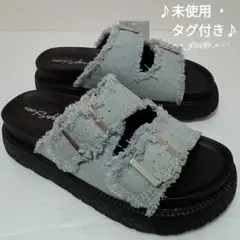 フリンジデニムサンダル♡ANAP アナップ Anap anap 未使用のサムネイル