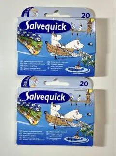ムーミン　Salvequick　絆創膏　バンドエイド　20枚入　2箱セット　新品のサムネイル