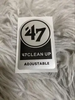 47ブランド　キャップ　ステッカーシール