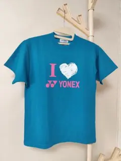 YONEX I ❤️ YONEX シャツ 青