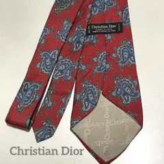 Christian Dior クリスチャンディオール ＊ ペイズリー柄ネクタイ