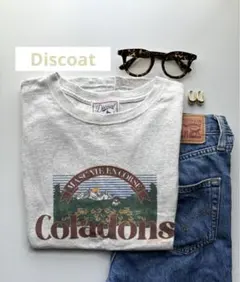 【Discoat】半袖Tシャツ ユニセックスS ディスコートのサムネイル