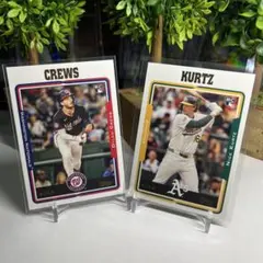 Dylan Crews & Nick Kurtz MLBルーキーカードセット
