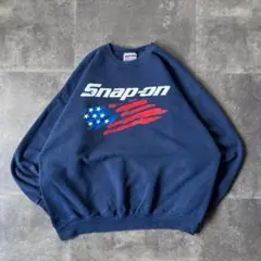 90-00s Hanes スウェット プリントロゴ 紺 2XL A394 ビッグ
