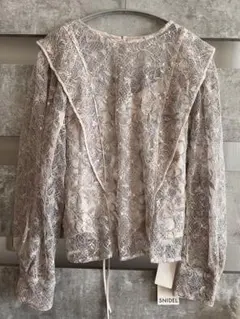 新品未使用　スナイデル　エンブロイダリーレースブラウス
