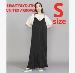 1回だけ着用★BEAUTY&YOUTH UNITED ARROWSキャミワンピ黒