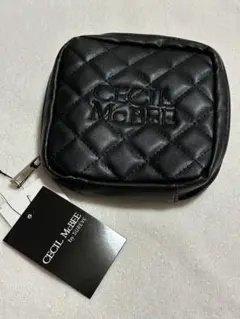 CECIL McBEE キルティングポーチ ブラックのサムネイル