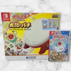 switch　太鼓の達人 ドンダフルフェスティバル 　太鼓とソフトセットのサムネイル