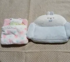 すみっコぐらし うさぎマイスターソファ+てのりぬいぐるみふとん（しろくま）