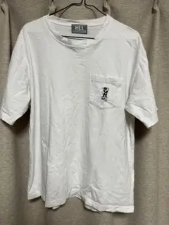MEI ホワイト Tシャツ ポケット付き