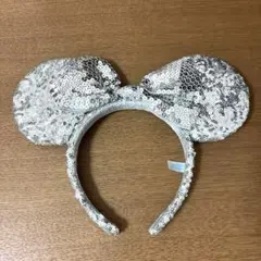 ディズニー カチューシャ シルバー