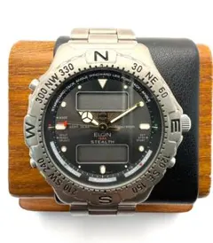 f4470 ELGIN エルジン アナデジ 腕時計 動作未確認のサムネイル