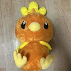 ポケモン　ほっこりいやされめちゃでかアチャモぬいぐるみ