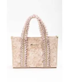 【最終値下げ】JILL BY JILLSTUART ベロアフリルトートバッグ