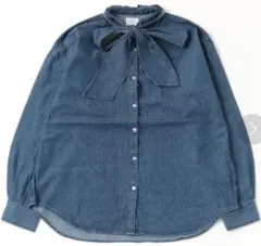 ✤coen✤　2WAYボウタイ デニムシャツ M