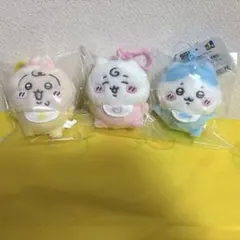 【新品タグ付き】ちいかわbabマスコット ちいかわ ハチワレ うさぎ 3点セット
