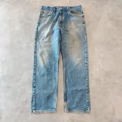 リーバイス505 Levis W34 ブルーデニム 青 古着 ボトム 15621