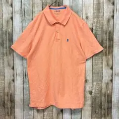 L11 アメリカ古着 IZOD メンズポロシャツ 刺繍ロゴ L ゴルフ スポーツ
