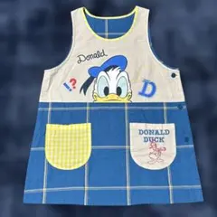 ドナルドダック エプロン M-L
