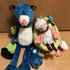 フランスMoulin Roty 人形3体セット トートバッグ付き ムーラン・ロティ社「プルミエ・エトワール」 ボーネルンド