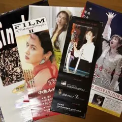 新品未使用　中島みゆき　非売品ポスター　5枚セット