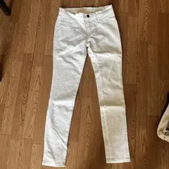 MOUSSY ホワイト スキニーパンツ サイズ1