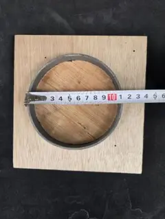くくり罠 直径12cm 対応品 木製 塩ビ 筒型