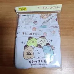 100cm 夏物タンクトップメッシュ肌着　3枚組　すみっコぐらし