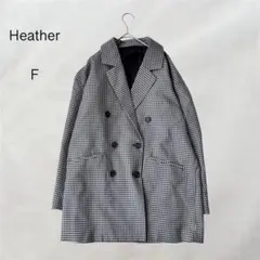 ヘザー Heather チェック柄 ジャケット ゆったり ギンガムチェックのサムネイル
