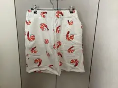 PUNYUS エビ柄 ショートパンツ ホワイト　サイズ2punyusのサムネイル