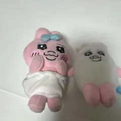 おぱんちゅうさぎぬいぐるみキーホルダーセット割