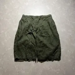 archive Check Shorts Linen Blend Wide - メルカリ