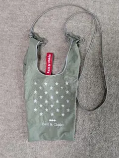 ボールアンドチェーン　ポシェット　ミニショルダーバッグ　（スター）