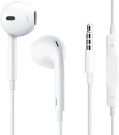 【未開封】イヤホン 有線 マイク付 通話対応 3.5mm テレワーク パソコン