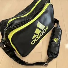 adidas スポーツバッグ 黒/黄