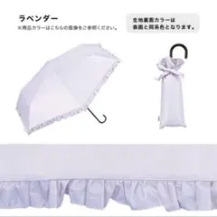 新品　Wpc. 日傘 遮光クラシックフリルmini 折りたたみ傘　100%UV