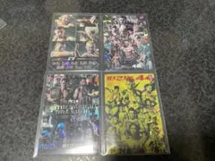 RIZINポテトスティックポスターカード　4枚セット