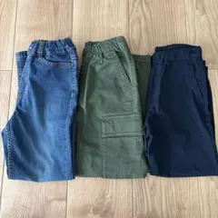 UNIQLO・GU ボトムス3点セット《130》
