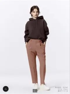 ＧＵ大人気タックテーパードパンツ 完売品 定価2990