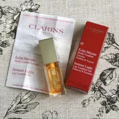 【新品未開封】CLARINS リップコンフォートオイル 01 ハニーのサムネイル