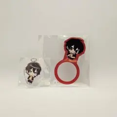 ヒプノシスマイク ちびぐるみポーズ!アクリルリング ふらっとめじるしアクセサリー