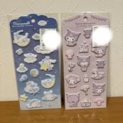 サンリオ　マシュマロステッカーズ マイメロディ　クロミ シナモロール 2点セット