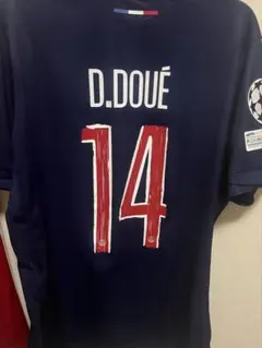 極美品】PSG 24-25 ホームユニフォーム 長袖 14 ドゥエ - メルカリ