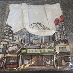 未開封新品 UGREEN 富士山デザインオリジナルトートバッグ 非売品ノベルティのサムネイル
