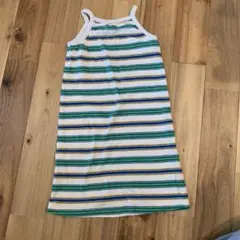 最終値下げ&pal ストライプキャミワンピース